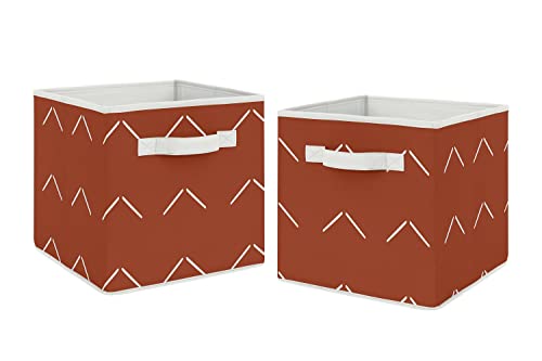 Sweet Jojo Designs Boho Arrow sklopiva tkanina za skladištenje Kockastih kutija kutije za organizatore