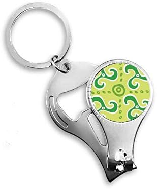 Zelena spirala Dart Mexico Totems drevna civilizacija Nail NIPPER prsten za ključeve za ključeve za ključeva