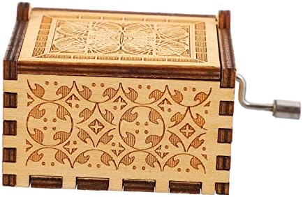 Veemoon Box Classical Music Box Vintage Decor Woodsy Decor Musical Pokloni Glazbeni pokloni Ručna muzička