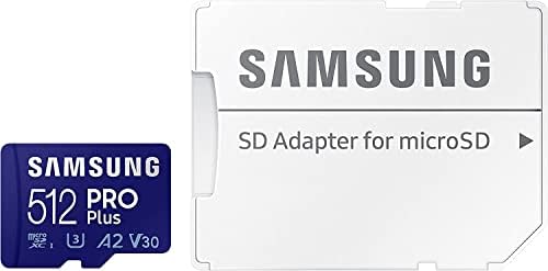 Samsung 512GB PRO Plus MicroSDXC memorijska kartica radi sa GoPro Hero 11 Mini, Hero 11, Hero
