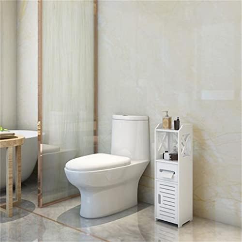 Zsedp kupaonica kabinet za skladištenje 2 sloja Jednostruka vrata vodootporna čvrsta i izdržljiva bijela