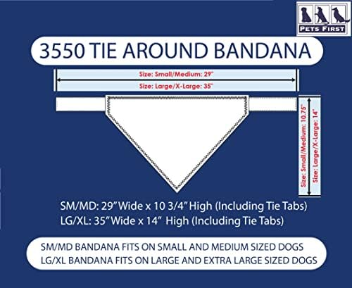 Pets prvi NCAA Alabama Crimson Tide Tie Bandana, veliki/x-veliki. Pas Bandana šal Bib za kućne ljubimce mačka pas. Ultimate Game-Dan, Party Bandana