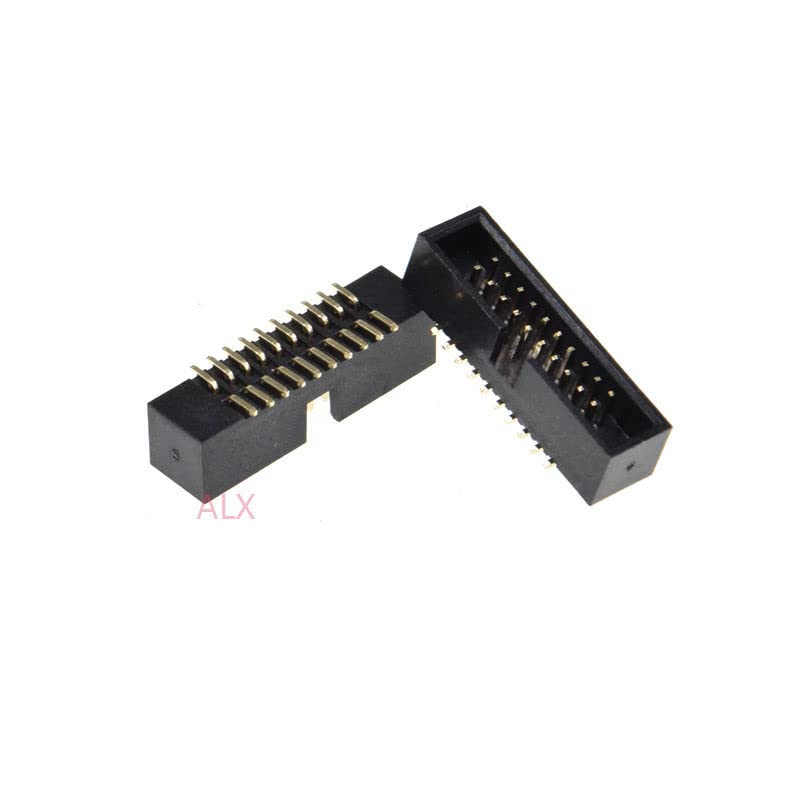 5kom SMT 20-pinski 1,27 MM nagib muške utičnice ravni IDC zaglavlja kutija PCB konektor dvoredni SMD 2X10PIN 2x10