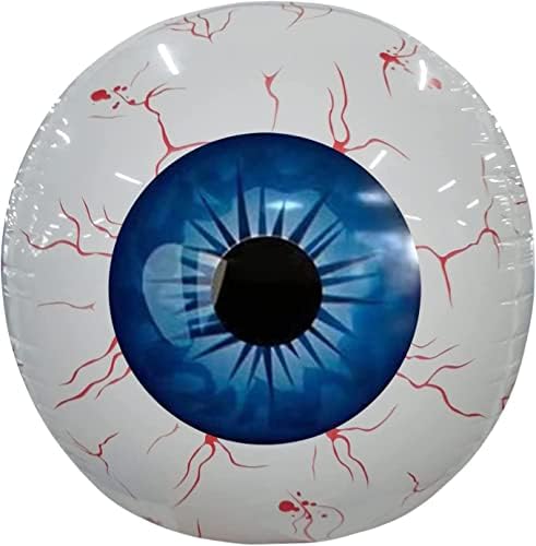 Halloween Gumenjaci dekoracije za oči, 21.65 inča zastrašujući balon za oči, Bloodshot Eyeballs unutarnji