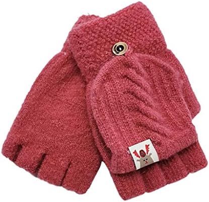 Kabriolet topla djeca Flip zimske dječje rukavice pletene rukavice vrhunske nege bez prstiju zimske rukavice