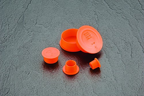 Caplugs ZPZ100Q1 plastike Unified utikač. PZP - 100, PE-LD, za utikač veličine navoja -, narandžasta