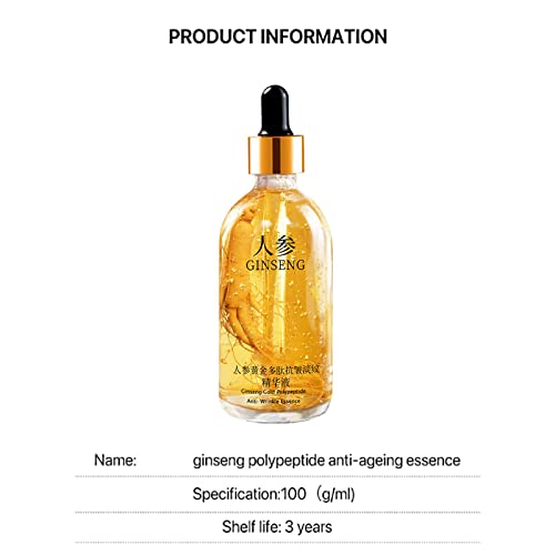 Ginseng Polypeptide Anti-Aging Essence, Ginseng Anti Aging Essence, Jedan Ginseng Po Bočici-Ginseng Gold