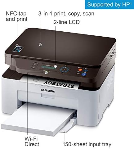 HP Samsung Xpress M2070w bežični monohromatski laserski štampač sa skeniranjem / kopiranjem, jednostavnom NFC + WiFi vezom i ugrađenim Ethernetom