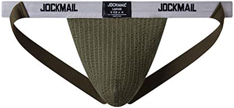 IIOUS Jockstrap donje rublje Muški atletski nosač za podršku Performanse Comfy pojas za jahanje sa torbicom Atletski donji rublje Rastezanje bez leđih podizača