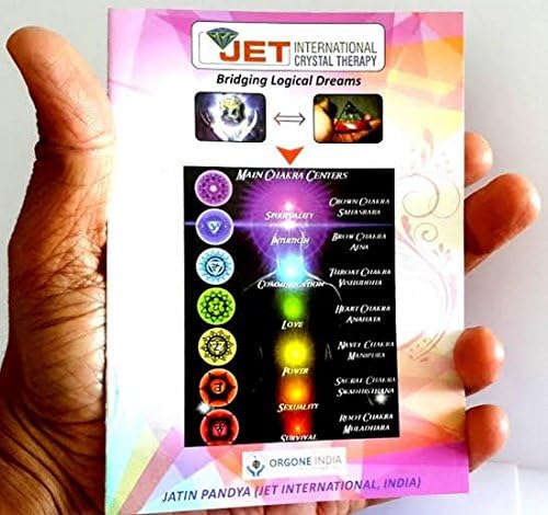 Jet Gold Isis Ploč Pendulum prsten 2 inča Reiki Wiccan Besplatna knjižica Jet Međunarodna kristalna terapija