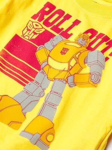 Transformers Baby Boys' Grafički Kratki Rukav T-Shirt