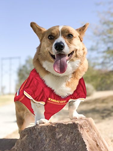 NFL Kansas City Chiefs pas dres, veličina: X-veliki. Najbolji fudbalski dres kostim za pse & amp; mačke.