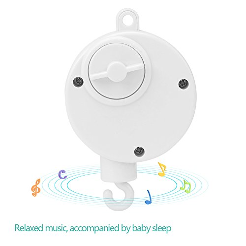 Baby muzički mobilni Dječji krevetić mobilna mehanička muzička kutija sa opuštajućom slatkom melodijom za dječje