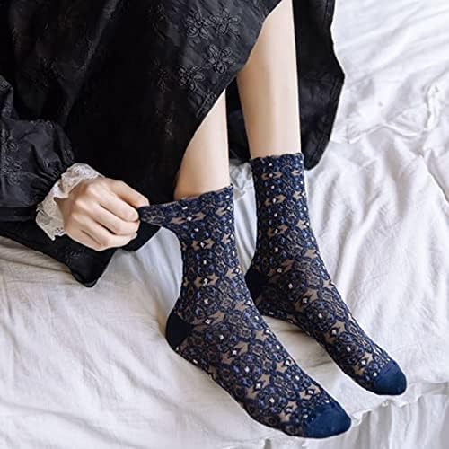 Zsqaw korejski stil ženske čarape pamučne slatke duge čarape udobne ulice
