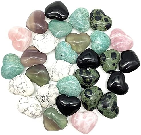 Shitou2231 1pc Natural Pink Crystal Obsidian itni kamen u obliku srca Love Izlječenje kristalno drago kamenje i minerali Izliječenje kamenja