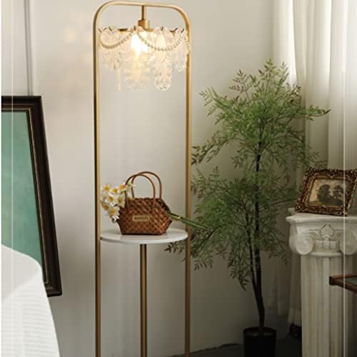 Walnuta feathedna lampa dnevna soba studija modni dizajn Sense krem ​​vjetar sa policama kauč pored poda svjetiljke
