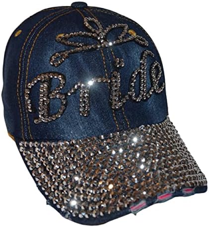 Popfizzy ženska Bling kapa, bejzbol kapa od vještačkog dijamanta, traper kapa od dragog nakita, Bling pokloni