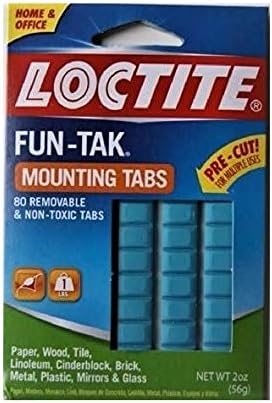 Loctite dom i unce 2-unce Pack Fun-TAK Montaža TABTS - 3Pack--