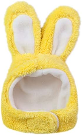 Seis Easter Bunny uši mačji kapu Podesivi kućni ljubimac Kostim za glavu Slatka mače Puppy Cap Mekana topla