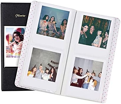 Kimyoaee foto Album za Polaroid 600 filmsku kameru, Instax Link Široki filmovi za pametne telefone Široki 210 Široki 300 Filmovi, 64 slota Polaroid Album Storage