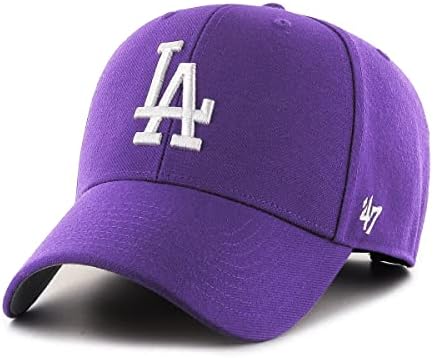 '47 Los Angeles Dodgers Muški Ženski MVP podesivi ljubičasti šešir