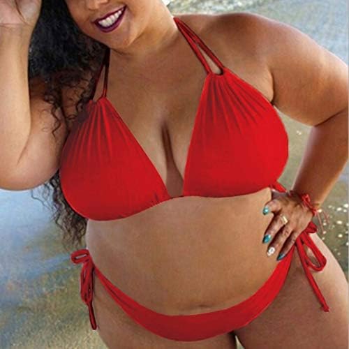 Tijek veličine Tijek guranje Bikini kupaći kostimi podstavljeni kupaći ženski set kupaćih kostimi plus