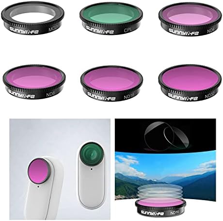 MOOKEENONE Kamera Combo Lens zaštitni filter zaštitnik zamjena za Insta360 GO 2 Sportska oprema