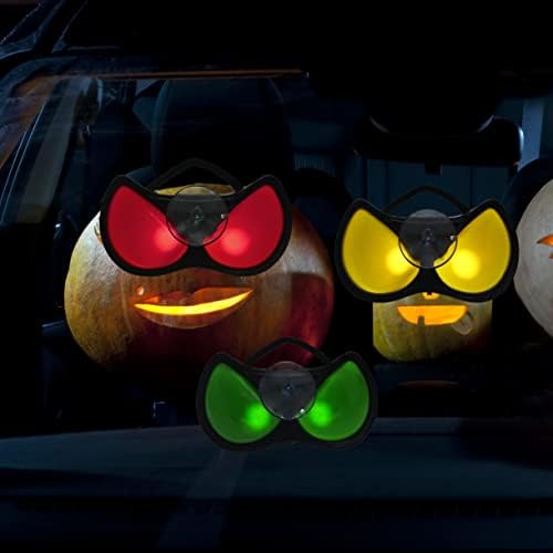 Halloween Dekoracije treperi peeping eyes Lights, 3 Paket sjajne oči svjetlo za Halloween Party Light