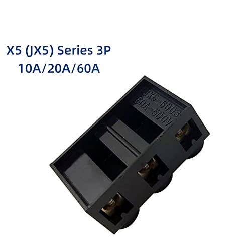 3p dvoredni Crni terminalni blokovi X5 JX5 serija 10a 20a 60A bas fiksnog tipa konektor osnovna veza 1kom