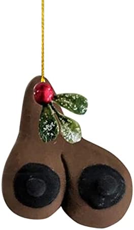 Cooh Santa Butt Bell Ornament 2022 Smiješan božićni ukras Moj mali Božić