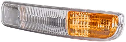 TYC lijevi žmigavac/Parking / bočno svjetlo markera kompatibilno sa 1999-2006 GMC Sierra Pickupom