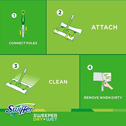 Swiffer Sweeper Suhi + Mokri Početni Komplet