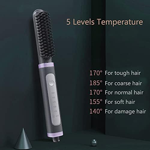 ABHI Jonska četka za ispravljanje kose i curler mokri i osušite pomoću automatskog isključivanja temperature