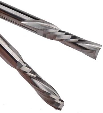 MOUNTAIN MEN Professional Tools, 5kom AAA 622mm lijevo predano Izrežite dvije žljebove spiralne karbidne mlinove