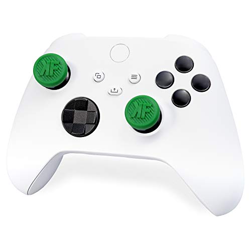 Kontrolfreek ikona X CQC Edition Edition za Xbox One i Xbox serije X kontroler | 2 performanse palčići | 2 srednjeg | Zelenilo