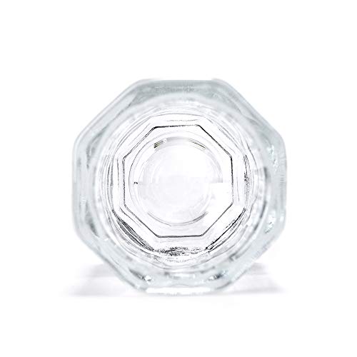 Rolabling Glass Dappen Dish Crystal Cup Dappen Dish za Nail Art akrilni prah alati za umjetnost noktiju