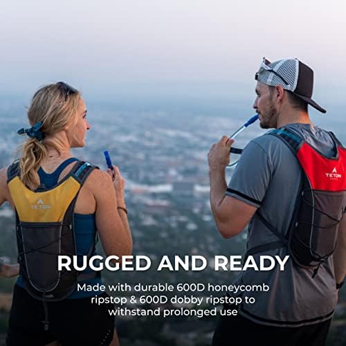 TETON Sports TrailRunner 2 paket za hidrataciju; 2-litarski Hidratacijski ruksak sa vodenom bešikom; za ruksak, planinarenje, trčanje, biciklizam i penjanje