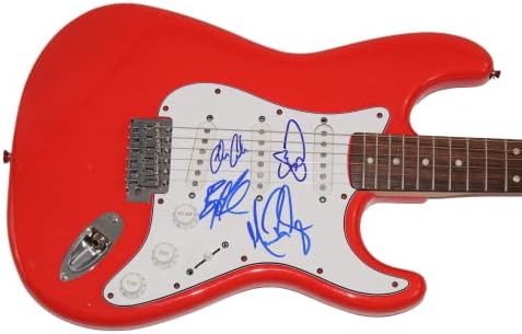 OAR Oar BAND potpisan autogram pune veličine crveni blatobran STRATOCASTER električna gitara a sa