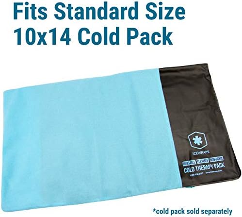 Icewraps Ice Pack Cover za 12 x21 i Ice Pack Cover za 10 x14 - Cold Pack rukav održava pakovanje