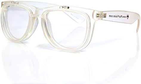Premium prozirne naočare sa Difrakcionim preklopnim sočivima-idealne za festivale, svjetla, Rejvove itd.