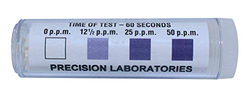 Lamotte 2948-BJ Insta-test jod Sanitizer test papir, opseg 12-100ppm