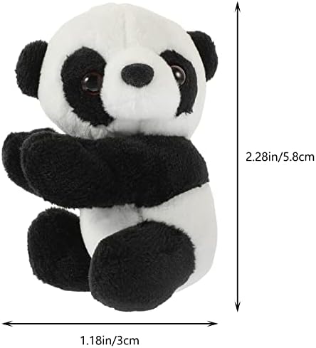 Jojofuny Pinge Panda Plish Panda Clips Držač zavjesa Napomena Memo isječci Fotografije za fotografije Kućni dekoracija Posuda Bonsai