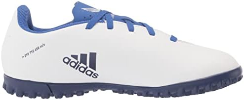 ADIDAS X SPEEDFLOW.4 TURF Fudbal cipela, bijela / naslijeđe Indigo / Sky Rush, 3 US unisex malog djeteta