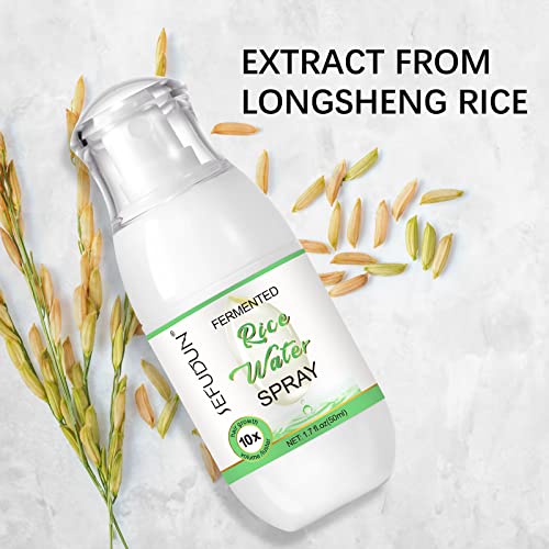 Pirinčana voda za rast kose, sprej za pirinčanu vodu, sprej za rast kose sa fermentisanom pirinčanom
