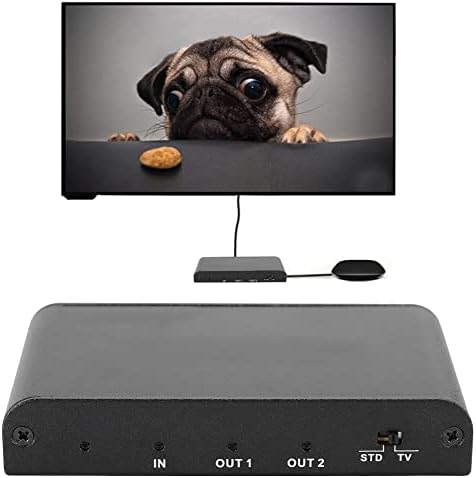Vifemify 1x2 4K 1080p 60Hz UHD razdjelni adapter za TV monitor