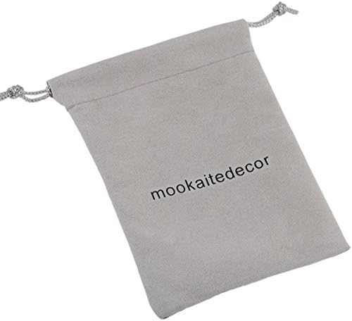 MookaitedeCor paket - 2 predmeta: Pakovanje 4 miješani palac Kamen i listovi labradoritet džepne kamene