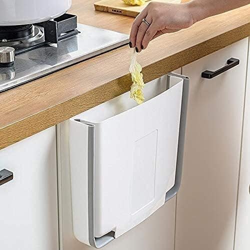 WXXGY kanta za smeće viseća kanta za smeće sklopive zidne kante za smeće za vrata kuhinjskog ormarića