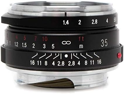 Voigtlander Nokton 35mm f/1.4 II višeslojna sočiva za Leica M, Crna