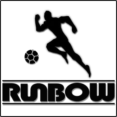 RUNBOW 6x4 ft prijenosni dječji nogometni gol za nogometnu mrežu u dvorištu s torbom za nošenje