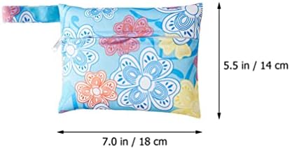 Doitool 2kom torba za čuvanje higijenskih uložaka vodootporna torba za menstrualne jastučiće prijenosni tamponi